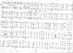 Partitura de Gure kabiaren ereserkia (196?)